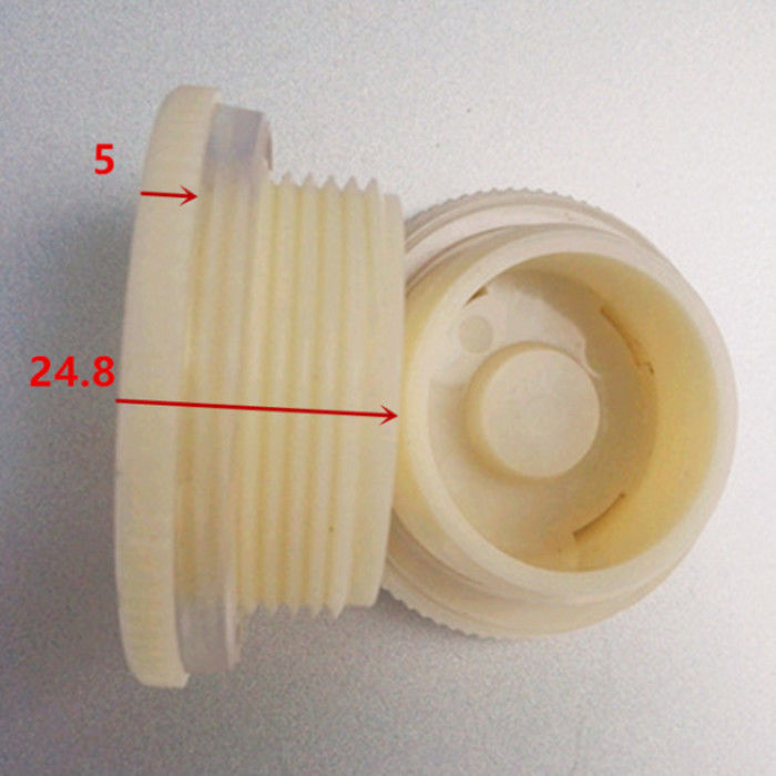 Customized ABS Plastic Thread Injection 18*1 Mm For Electrical Accessories