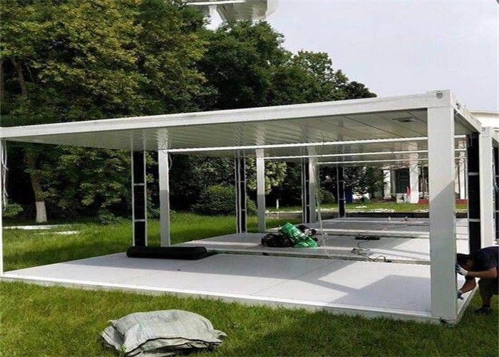Steel Panel Custom Container House Easy Assemble  For Single Apartment